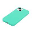 iPhone 15 Mat Fleksibel Plastik Cover - Turkis Cheap