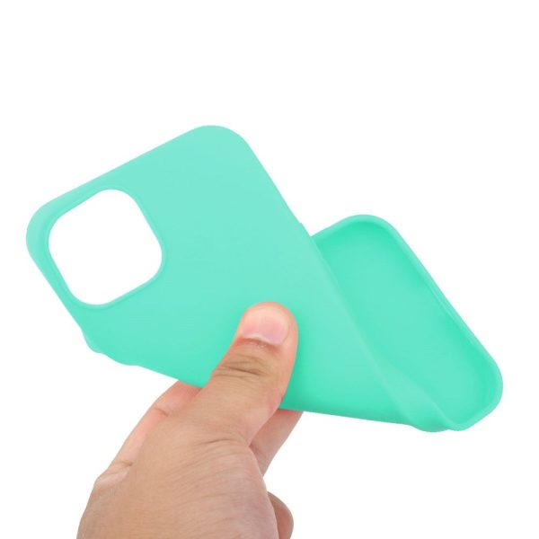 iPhone 15 Mat Fleksibel Plastik Cover - Turkis Cheap