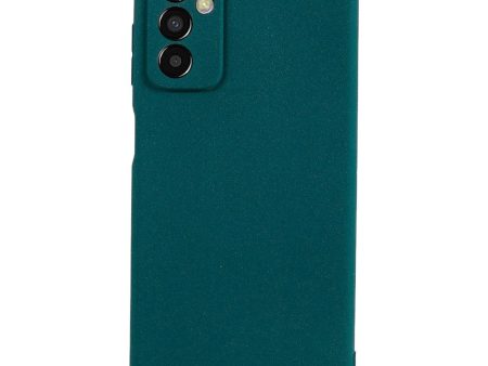 Samsung Galaxy M13 Mat Fleksibelt Plastik Cover - Grøn Online