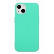 iPhone 15 Mat Fleksibel Plastik Cover - Turkis Cheap