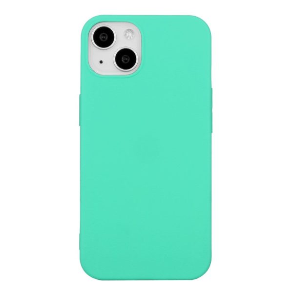 iPhone 15 Mat Fleksibel Plastik Cover - Turkis Cheap