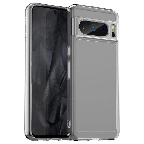 Google Pixel 8 Pro Fleksibelt Plastik Cover - Gennemsigtig Online now