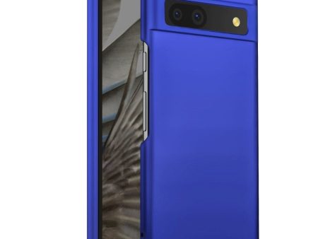 Google Pixel 7a Hårdt Plastik Cover - Blå Hot on Sale