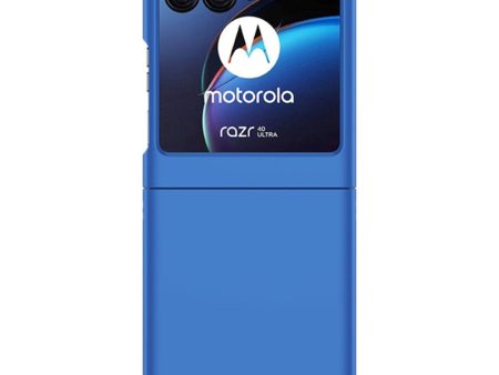 Motorola Razr 40 Ultra Hårdt Plastik Cover - Blå Supply