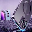 iPhone 14 Tech-Protect MagShine Cover - MagSafe Kompatibel - Gennemsigtig   Sort on Sale