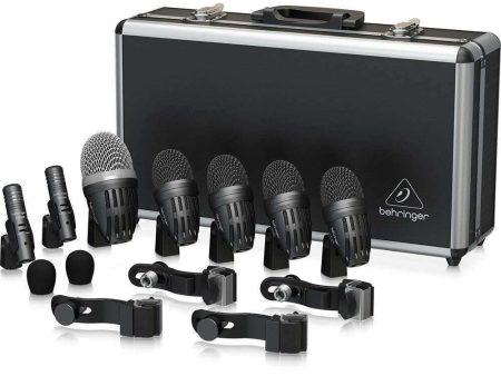 Behringer BC1500 Premium 7-Piece Drum Microphone Set Fashion