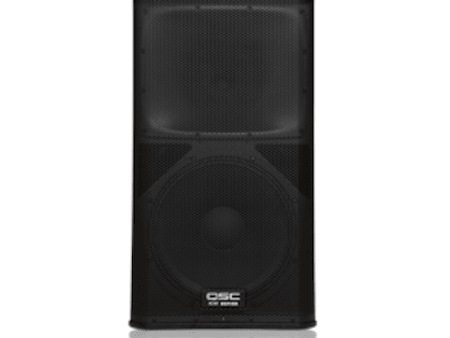 QSC KW152 15  2-Way 1000watt Powered Birch Plywood Trapezoidal Speaker Online now