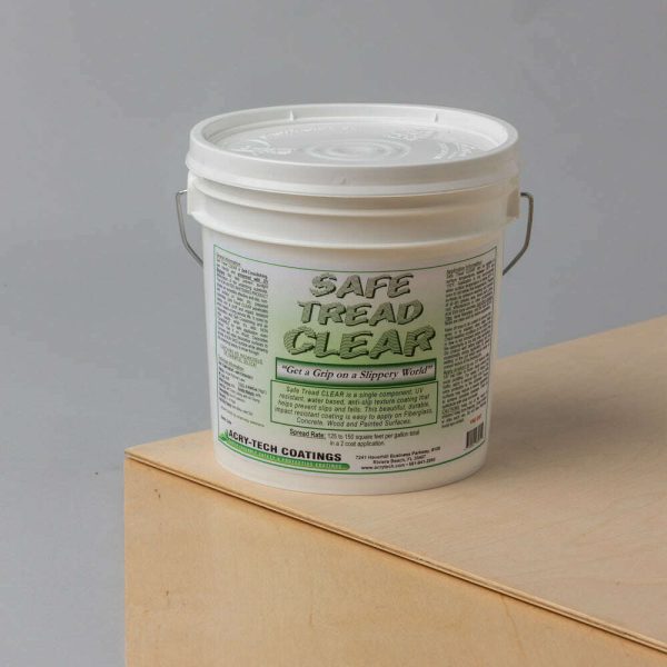 Safe Tread Anti Slip Coating – Clear  Fine Grit  1 Gallon - (3.8L) Online