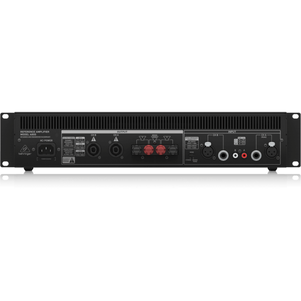 Behringer A800 Professional 800-Watt Reference-Class Power Amplifier Online