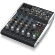 Behringer XENYX 802S Premium Analog 8-Input Mixer with USB Streaming Interface Fashion