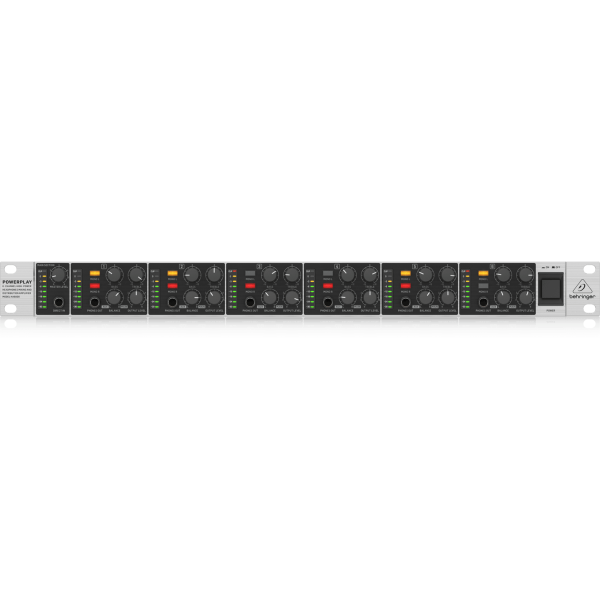 Behringer POWERPLAY HA6000 6-Channel High-Power Headphones Mixing and Distribution Amplifier Discount