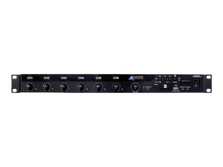 Australian Monitor HS120 V2 Mixer Amplifier 120 watts, Class D, 1RU, 9 Inputs For Discount