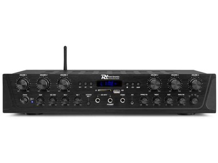 Power Dynamics PV260BT 6 Channel 6x 100W Mixer PA Amplifier Hot on Sale