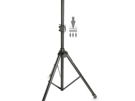 Gravity GSP5211ACB Pneumatic Speaker Stand - Max Load 50kg (each) Online