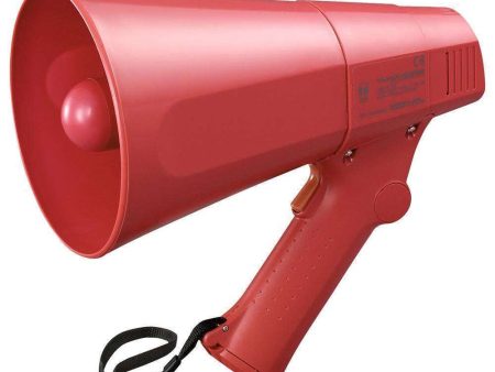 TOA ER520S 6 Watt (10W Max) Hand Grip Type Megaphone with Siren Online Hot Sale