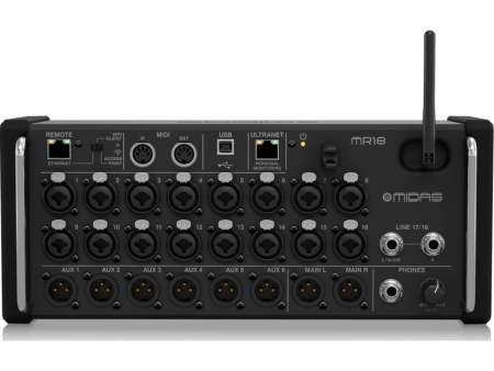 Midas MR18 18-Input Digital Mixer for iPad Android Tablets Online now