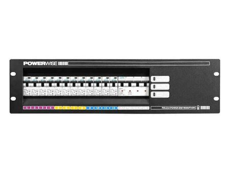 Powerwise PD1210 3 Phase to 12 x 10A GPO Rackmount Power Distribution Unit For Discount