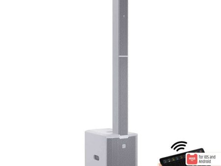 LD Systems MAUI28G3MIXW Portable Cardioid Column PA w  Digital Mixer - White Online now