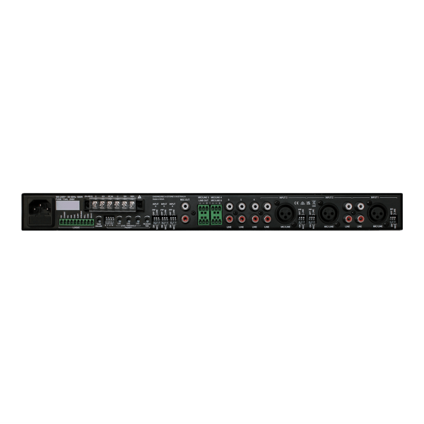 Australian Monitor HS120 V2 Mixer Amplifier 120 watts, Class D, 1RU, 9 Inputs For Discount