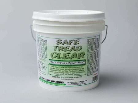 Safe Tread Anti Slip Coating – Clear  Medium Grit  1 Gallon - (3.8L) For Cheap