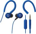 AUDIO-TECHNICA (ATH-CLR100ISBK,BLUE WIRED) For Discount