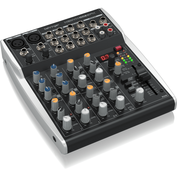 Behringer XENYX 1002SFX 10-Input Mixer with USB & FX For Sale