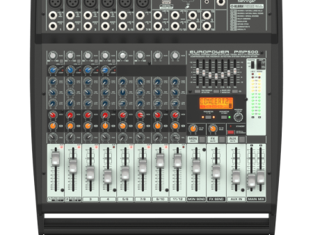 Behringer EUROPOWER PMP500 500-Watt 12-Channel Powered Mixer Online