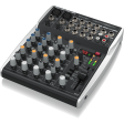 Behringer XENYX 1002SFX 10-Input Mixer with USB & FX For Sale