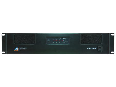 Australian Monitor HS4250P 4 x 250 watt Power Amplifier with DSP Sale