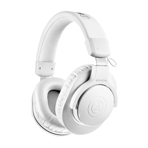 AUDIO-TECHNICA ATH-M20XBT WHITE WIRELESS OVER-EAR HEADPHONE Cheap