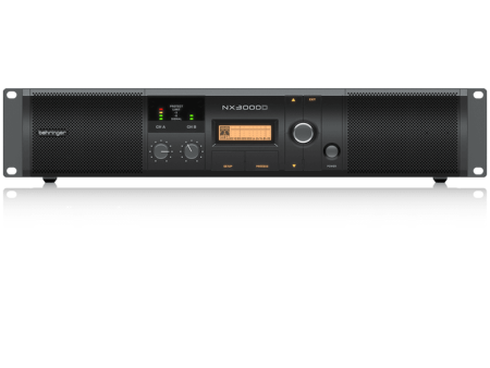 Behringer NX3000D Ultra-Lightweight 3000-Watt Class-D Power Amplifier with SmartSense Online