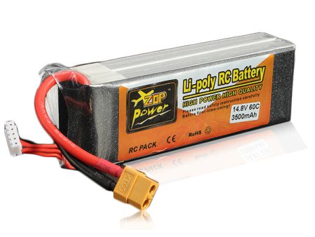 ZOP Power 14.8V 3500mAh 4S 60C Lipo Battery XT60 Plug Hot on Sale