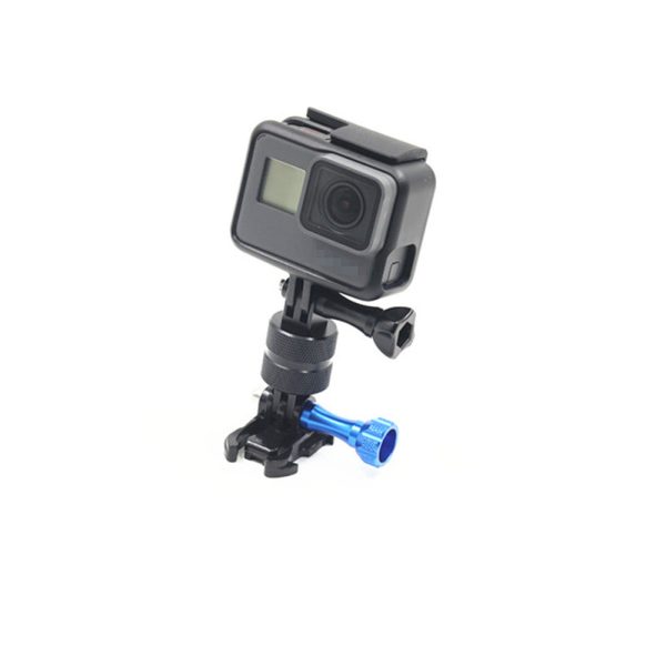 Aluminum 360 Degrees Adjustable Adapter Mount For Gopro Hero7 6 5 4 3 SJ4000 Xiaomiyi 4K Camera Online Hot Sale