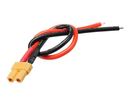 XT30 Connector To 18AWG Battery Charging Cable 100mm For Cheap