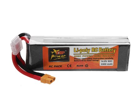 ZOP POWER 14.8V 3300mAh 60C 4S Lipo Battery With XT60 Plug For RC Models on Sale