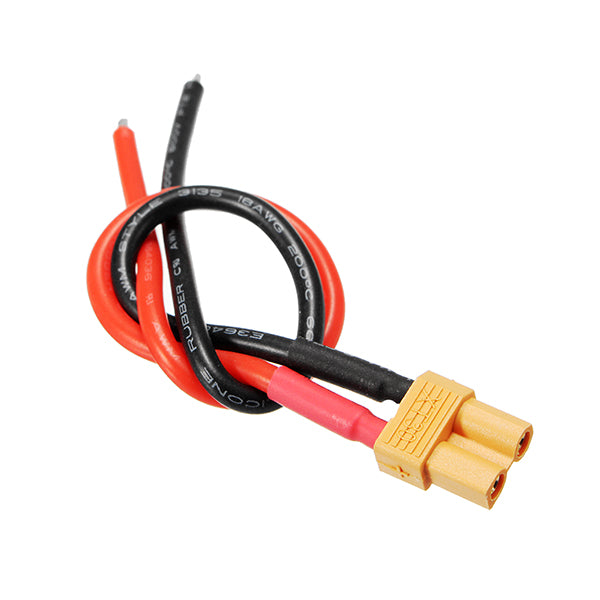 XT30 Connector To 18AWG Battery Charging Cable 100mm For Cheap