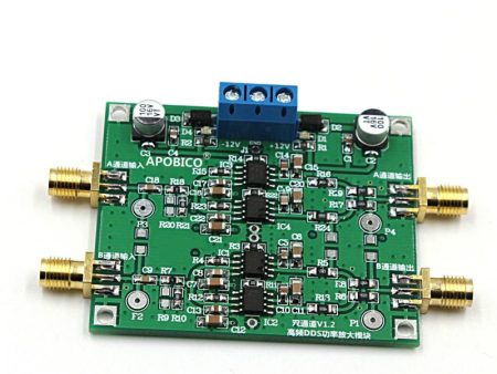 0-120MHZ High Frequency DDS Power Signal Wideband Dual Channel Amplifier Module Cheap