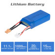 XK X450 VTOL RC Airplane Fixed Wing 3S 11.1V 1000mAh 20C Lipo Battery Lithium Battery Online