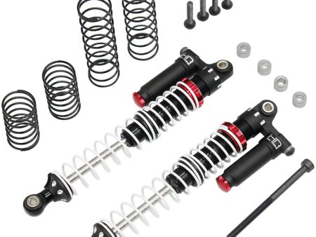 1 Set Hot Racing TD100RV02 Aluminum 100mm Piggyback Shock Absorber W  Adjustable Rebound For Discount