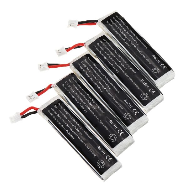 5Pcs URUAV 3.8V 550mAh 50 100C 1S HV 4.35V PH2.0 Lipo Battery for Emax Tinyhawk Kingkong LDARC TINY Tinyhawk S Eachine Trashcan Online Hot Sale