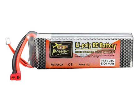 ZOP Power 14.8V 3300MAH 4S 35C Lipo Battery T Plug Online Hot Sale