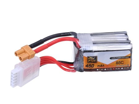 ZOP Power 14.8V 450mAh 85C 4S Lipo Battery XT30 Plug for RC Models Discount